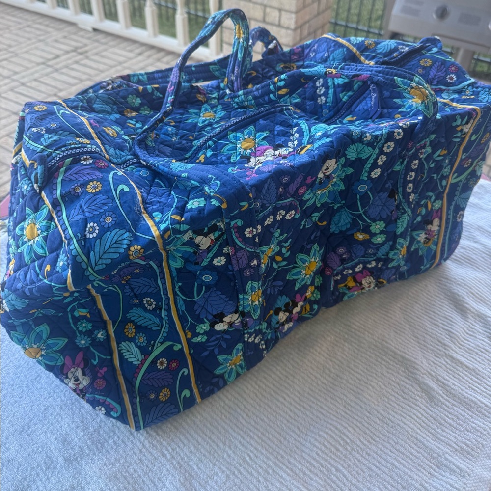Vera Bradley large duffel bag Disney collection